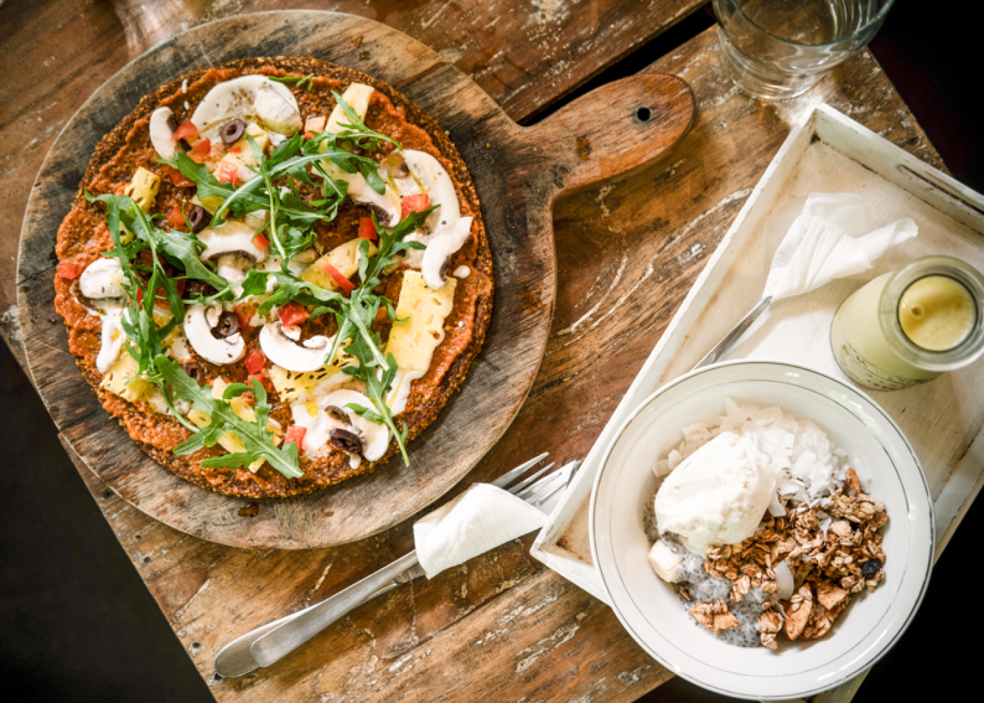 Juhlista pizzapäivää Raw pizzalla uudenvuodenpäivänä