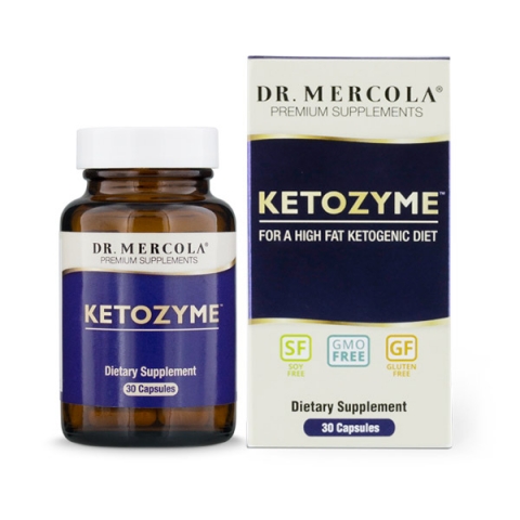 Dr. Mercola Ketozyme 30 kapselia ryhmässä Ravintolisät / Käyttöalue / Paino & Ateria @ Rawfoodshop Scandinavia AB (1038)