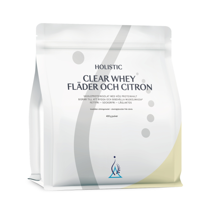 Holistic Clear Whey heraproteiini-isolaatti seljankukka ja sitruuna 400g ryhmässä Raaka-aineet / Terveysruoka / Proteiinijauhe @ Rawfoodshop Scandinavia AB (10701)