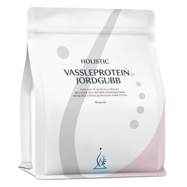 Holistic Heraproteiini Mansikka 750g ryhmässä Raaka-aineet / Terveysruoka / Proteiinijauhe @ Rawfoodshop Scandinavia AB (10705)