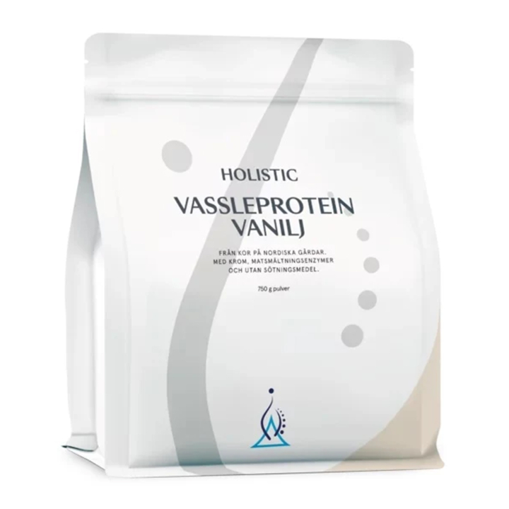 Holistic Heraproteiini vanilja 750g ryhmässä Raaka-aineet / Terveysruoka / Proteiinijauhe @ Rawfoodshop Scandinavia AB (10710)