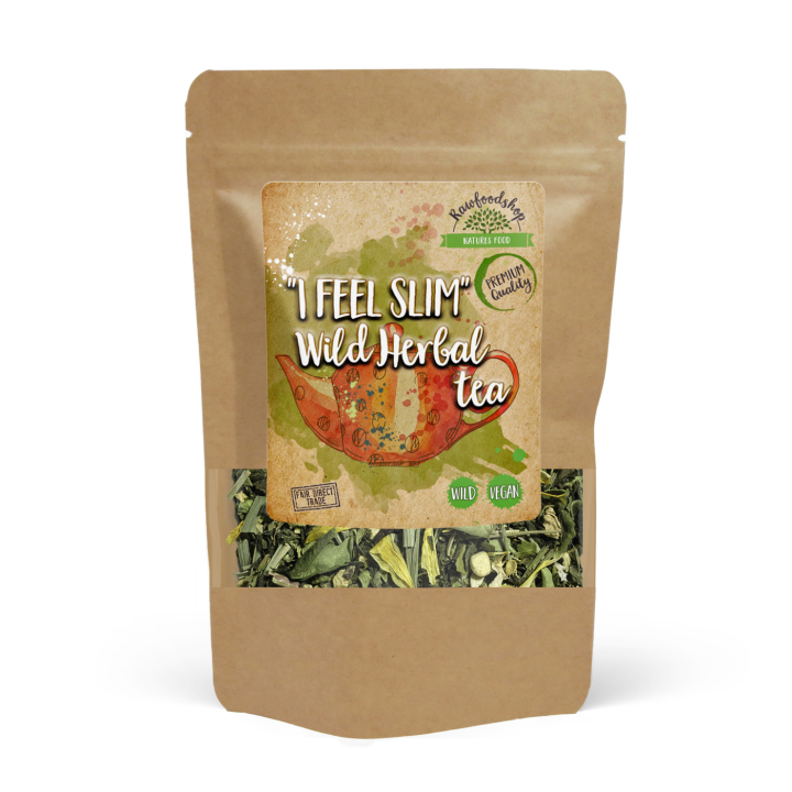 I Feel Slim Villiyrttitee 100g ryhmässä Raaka-aineet / Juomat / Teet @ Rawfoodshop Scandinavia AB (10749)