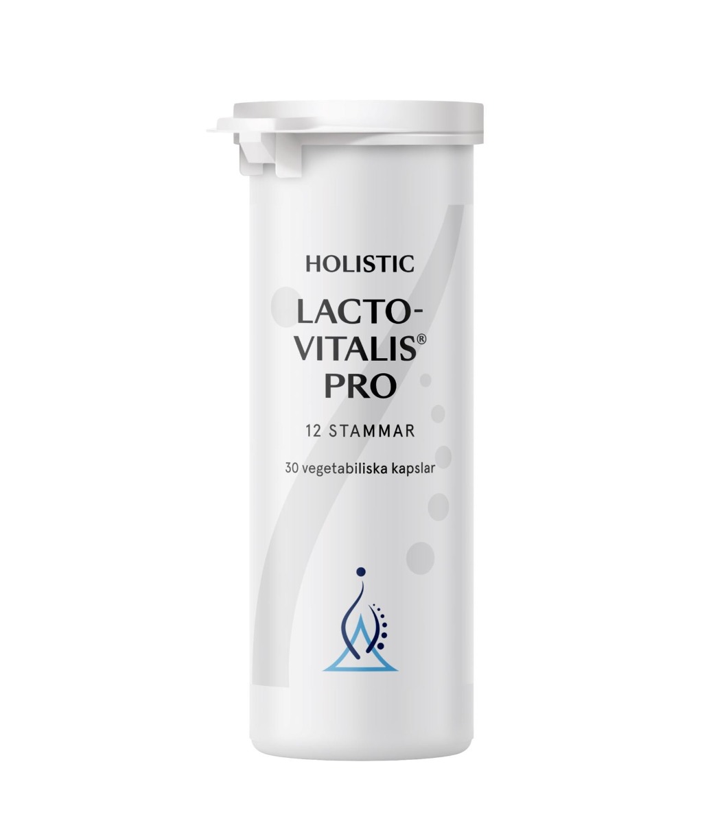 Holistic LactoVitalis Pro 30 kapselia ryhmässä Ravintolisät / Muut ravintolisät / Maitohappobakteerit @ Rawfoodshop Scandinavia AB (1111)