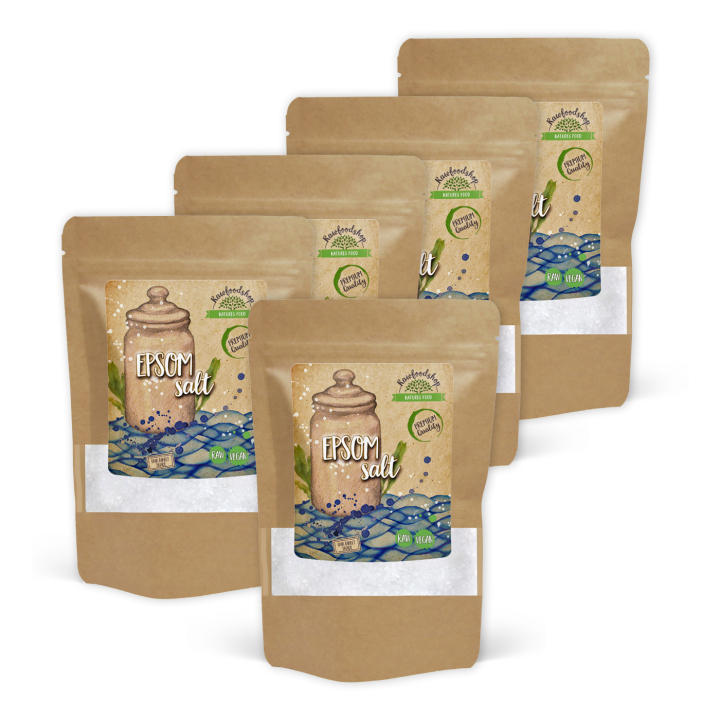 Epsom-suola 1 kg x 5 pakettia ryhmässä Koti & Sielu / Puhdas koti / DIY siivoustuotteet @ Rawfoodshop Scandinavia AB (114443-SET5)