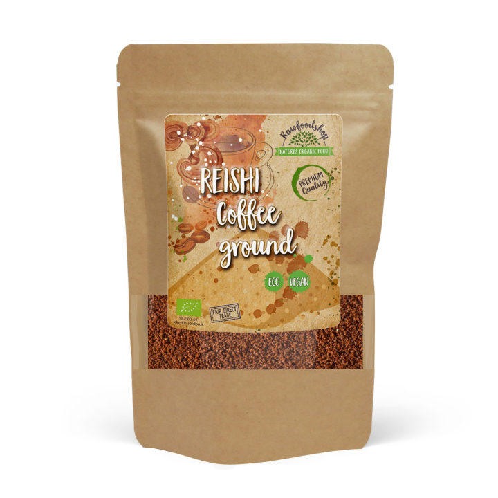 Reishi Suodatinkahvi LUOMU 250g ryhmässä Raaka-aineet / Juomat / Kahvi @ Rawfoodshop Scandinavia AB (116101312)