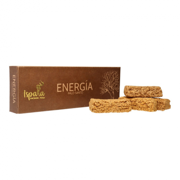 Palo Santo Suitsuke Energia 8kpl ryhmässä Koti & Sielu / Tunnelma & tuoksu / Suitsuke @ Rawfoodshop Scandinavia AB (11669)