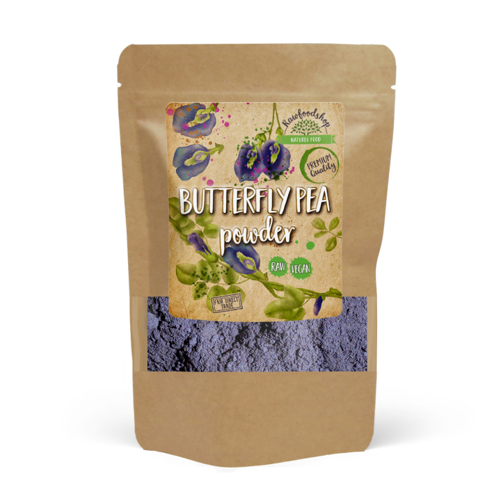 Butterfly Pea RAW 100g ryhmässä OUTLET 20-80% / Terveysruoka 30-60% / Terveysruoka 30% @ Rawfoodshop Scandinavia AB (1278100)