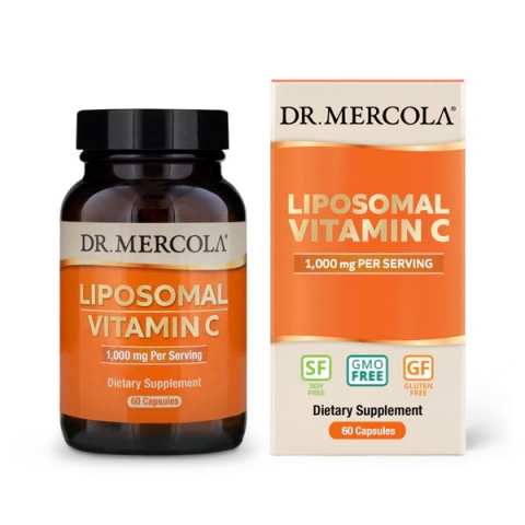 Dr. Mercola C-vitamiini Liposomaalinen 60 kapselia ryhmässä Ravintolisät / Vitamiinit / C-vitamiini @ Rawfoodshop Scandinavia AB (1413)