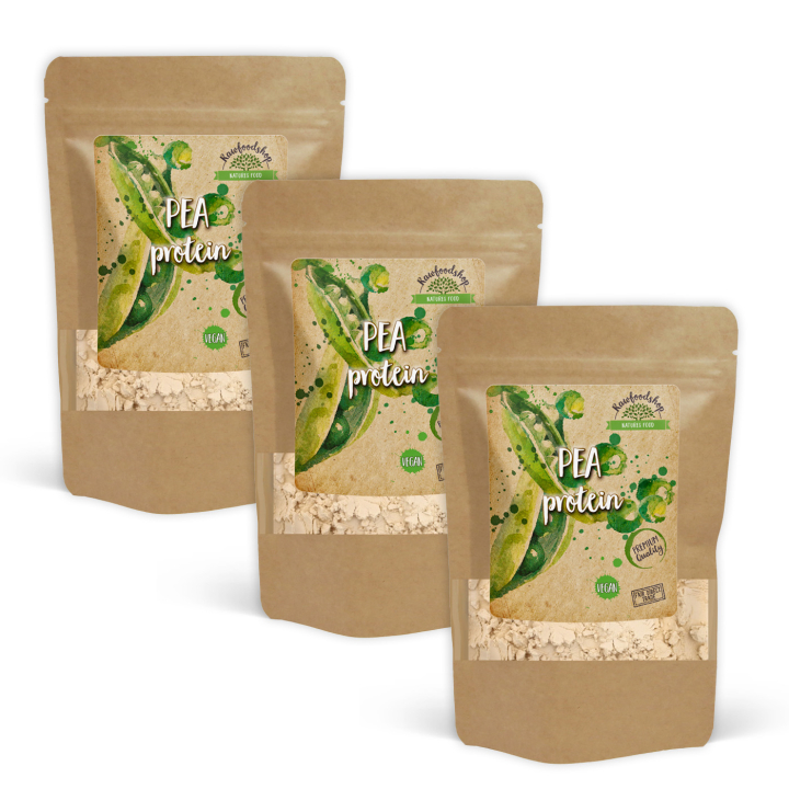 Herneproteiini 500g x 3 pakettia ryhmässä Raaka-aineet / Terveysruoka / Proteiinijauhe @ Rawfoodshop Scandinavia AB (150145-SET3)