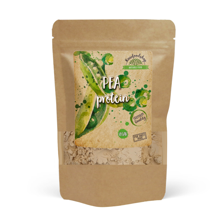 Herneproteiini 500g ryhmässä Raaka-aineet / Terveysruoka / Proteiinijauhe @ Rawfoodshop Scandinavia AB (150145)