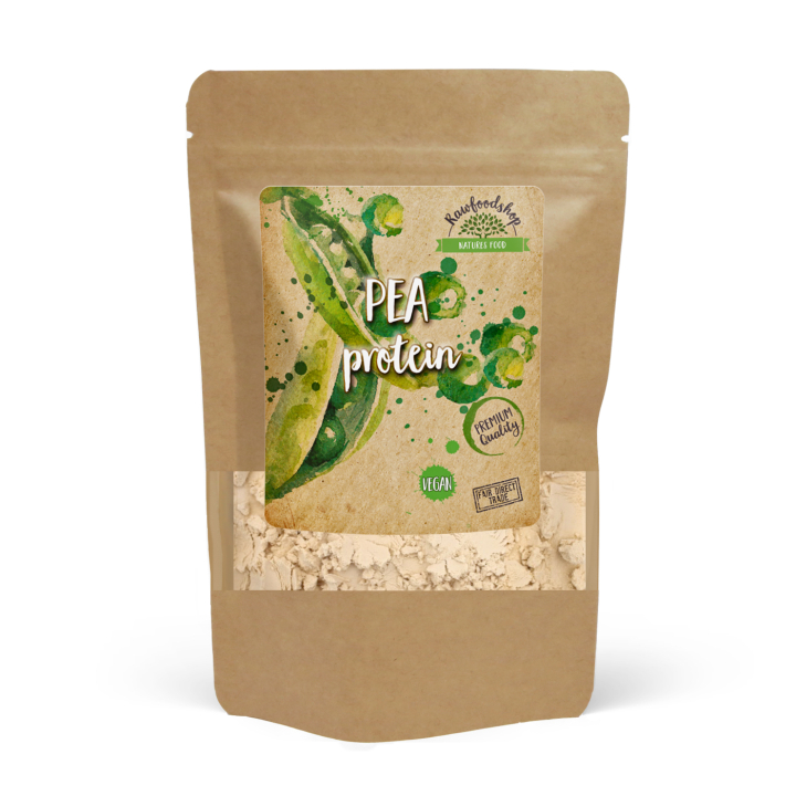 Herneproteiini 500g ryhmässä Raaka-aineet / Terveysruoka / Proteiinijauhe @ Rawfoodshop Scandinavia AB (150145)