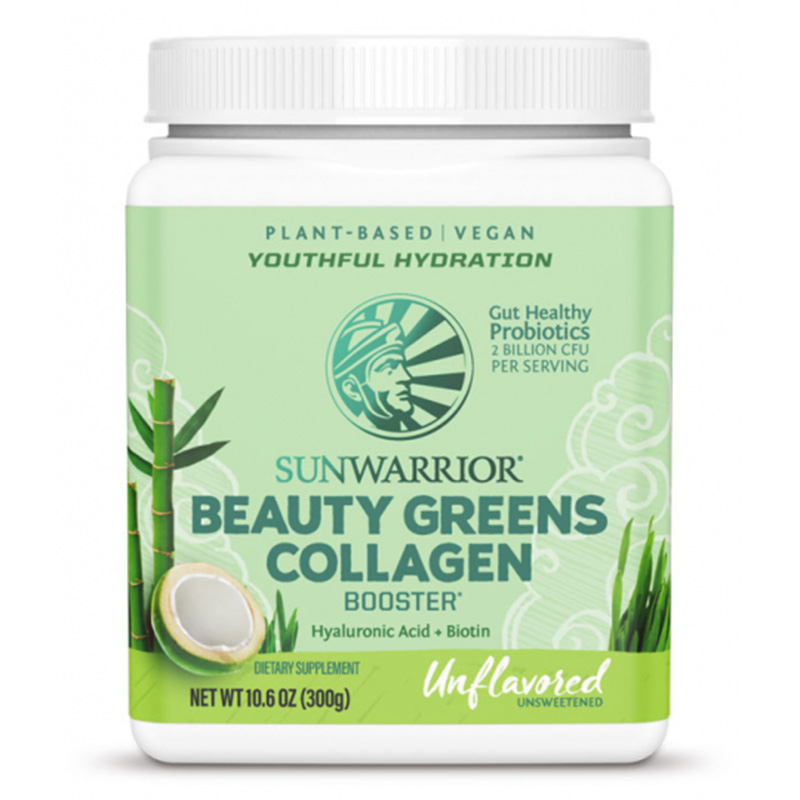 Sunwarrior Beauty Greens Collagen Booster Naturell 300g ryhmässä Raaka-aineet / Terveysruoka / Kollageeni @ Rawfoodshop Scandinavia AB (1568)