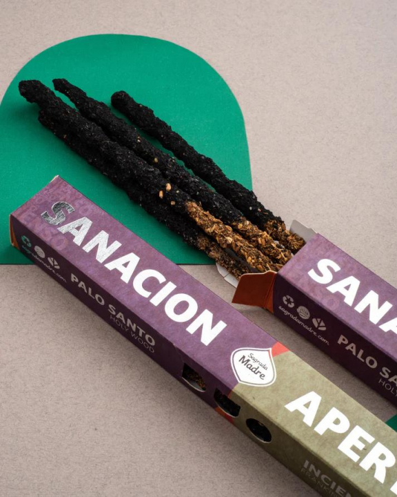 Duo Palo Santo & Frankincense suitsuketikut 6 kpl ryhmässä Koti & Sielu / Tunnelma & tuoksu / Suitsuke @ Rawfoodshop Scandinavia AB (161-01)