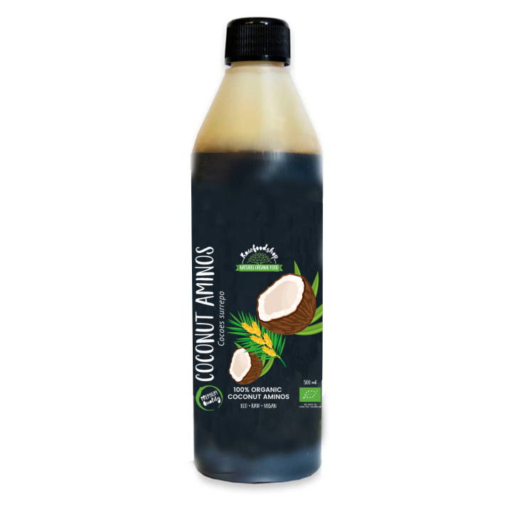 Kookos Aminos LUOMU 500ml ryhmässä Raaka-aineet / Ruokakomero / Mauste / Soija & Kastike @ Rawfoodshop Scandinavia AB (17310)