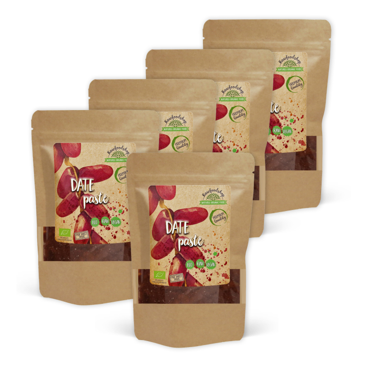 Taatelipasta LUOMU 500g x 5 pakettia ryhmässä Raaka-aineet / Hedelmät & Marjat / Päivämäärät @ Rawfoodshop Scandinavia AB (17435-SET5)