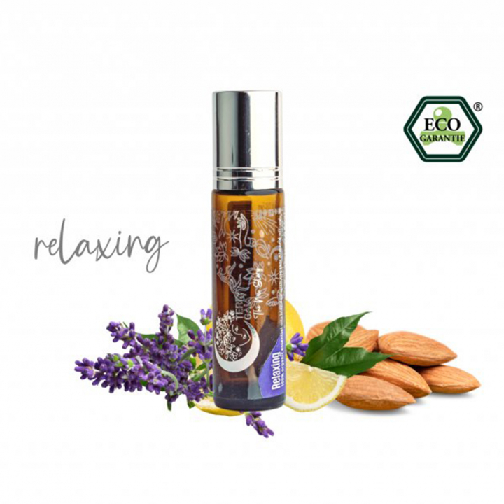 Eteerinen öljy Relaxing Roll-on 10ml ryhmässä Iho & Vartalo / Vartalo / Roll on @ Rawfoodshop Scandinavia AB (17442555)