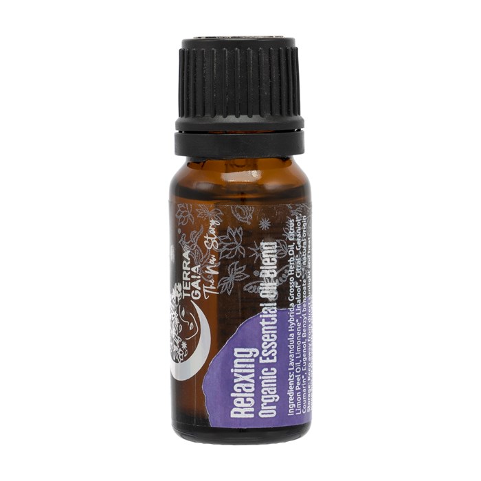 Eteerinen Öljy Rentoutuminen LUOMU 10ml ryhmässä Koti & Sielu / Tunnelma & tuoksu / Tuoksuöljy @ Rawfoodshop Scandinavia AB (17443668)