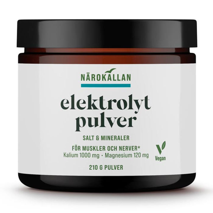 Elektrolyyttijauhe 210g ryhmässä Ravintolisät / Mineraalit / Mineraalikompleksi @ Rawfoodshop Scandinavia AB (1756)