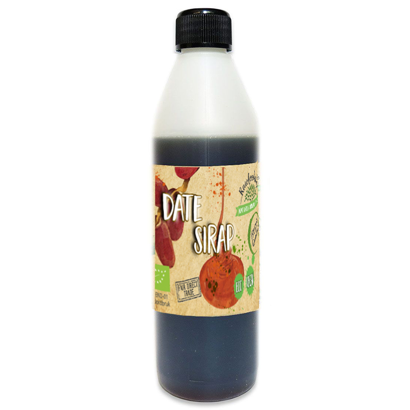 Taatelisiirappi LUOMU 500ml ryhmässä Raaka-aineet / Leipominen / Siirappi @ Rawfoodshop Scandinavia AB (1757)