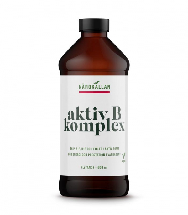 Aktiv B Kompleksi 500 ml ryhmässä Ravintolisät / Vitamiinit / B-vitamiini @ Rawfoodshop Scandinavia AB (1802)