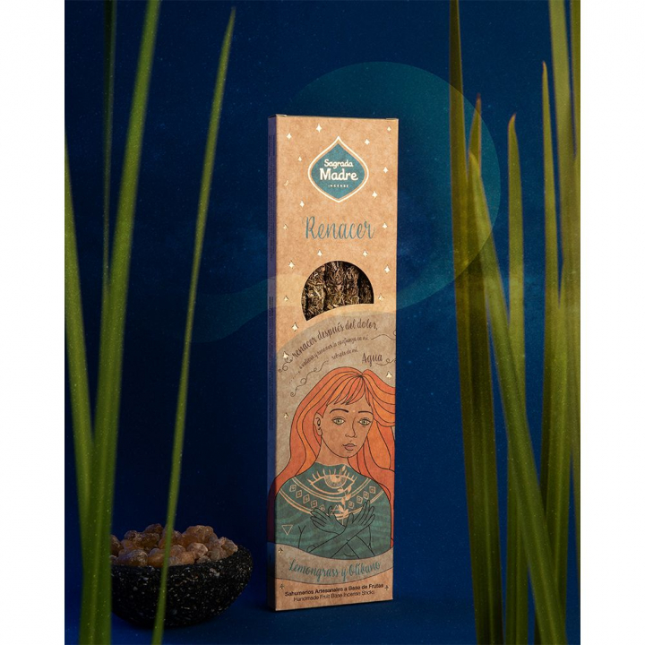 Water Element Sitruunaruoho & Frankincense suitsuketikkuja 6 kpl ryhmässä Koti & Sielu / Tunnelma & tuoksu / Suitsuke @ Rawfoodshop Scandinavia AB (182-01)