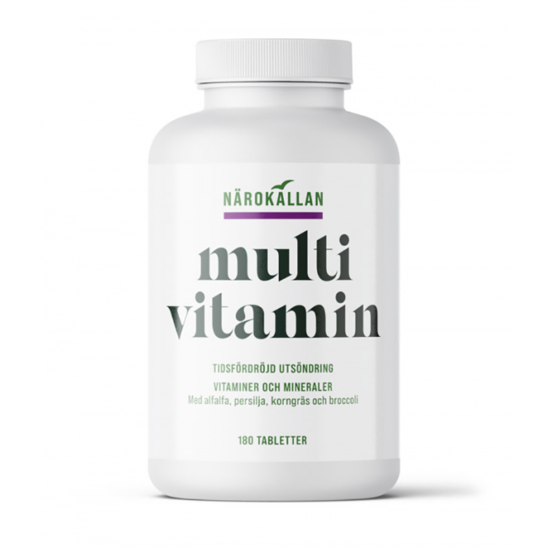 Multivitamiini ajastettu 180 tablettia ryhmässä Ravintolisät / Vitamiinit / Monivitamiinit @ Rawfoodshop Scandinavia AB (1820)