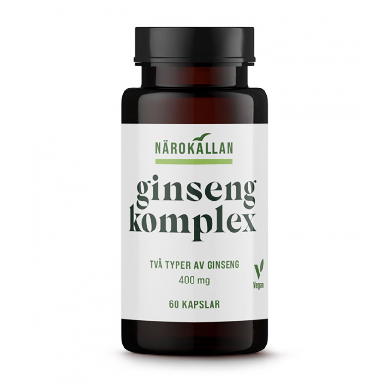 Ginseng Kompleksi ryhmässä Ravintolisät / Yrtit ja Kasvit @ Rawfoodshop Scandinavia AB (1863)