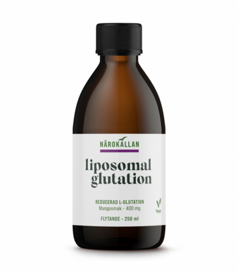 Liposomaalinen Glutationi 250ml ryhmässä Ravintolisät / Proteiinit & Aminohapot / Aminohapot @ Rawfoodshop Scandinavia AB (1874)