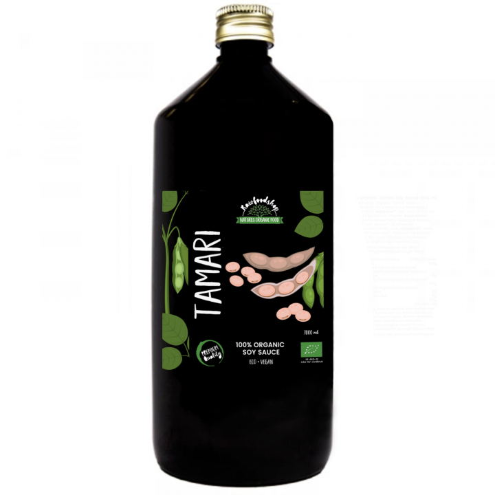 Tamari LUOMU 1000 ml ryhmässä Raaka-aineet / Ruokakomero / Mauste / Soija & Kastike @ Rawfoodshop Scandinavia AB (190901000)