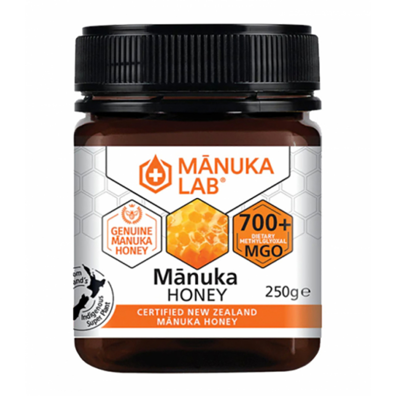 Manuka Lab Manuka-hunaja MGO 700+ 250g ryhmässä Raaka-aineet / Leipominen / Hunaja @ Rawfoodshop Scandinavia AB (1924)