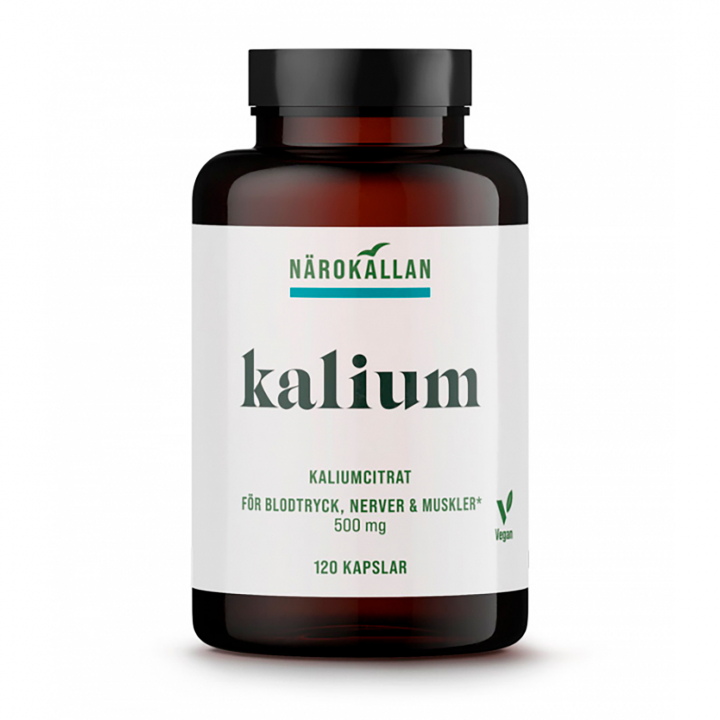 Kaliumsittraatti 120 kapselia ryhmässä Ravintolisät / Mineraalit / Muut mineraalit @ Rawfoodshop Scandinavia AB (1982)