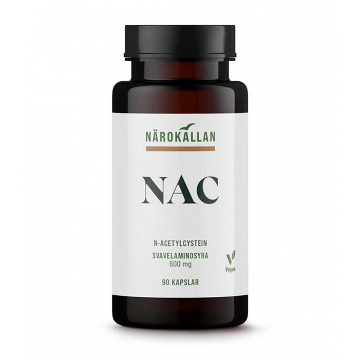 NAC 600mg 90k ryhmässä Ravintolisät / Proteiinit & Aminohapot / Aminohapot @ Rawfoodshop Scandinavia AB (1999)