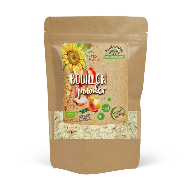 Kasvisliemi LUOMU 220g ryhmässä Raaka-aineet / Ruokakomero / Mauste @ Rawfoodshop Scandinavia AB (20544-1)