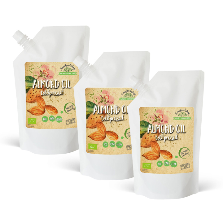 Manteliöljy kylmäpuristettu LUOMU 500ml x 3 pulloa ryhmässä Raaka-aineet / Ruokakomero / Öljyt / Öljyt @ Rawfoodshop Scandinavia AB (2081203-SET3)