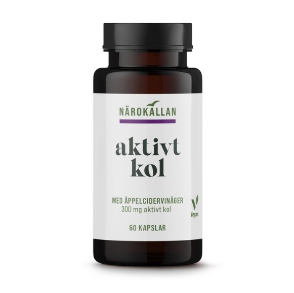 Aktiivihiili+omenaviinietikka 60k ryhmässä Ravintolisät / Yrtit ja Kasvit @ Rawfoodshop Scandinavia AB (2138)