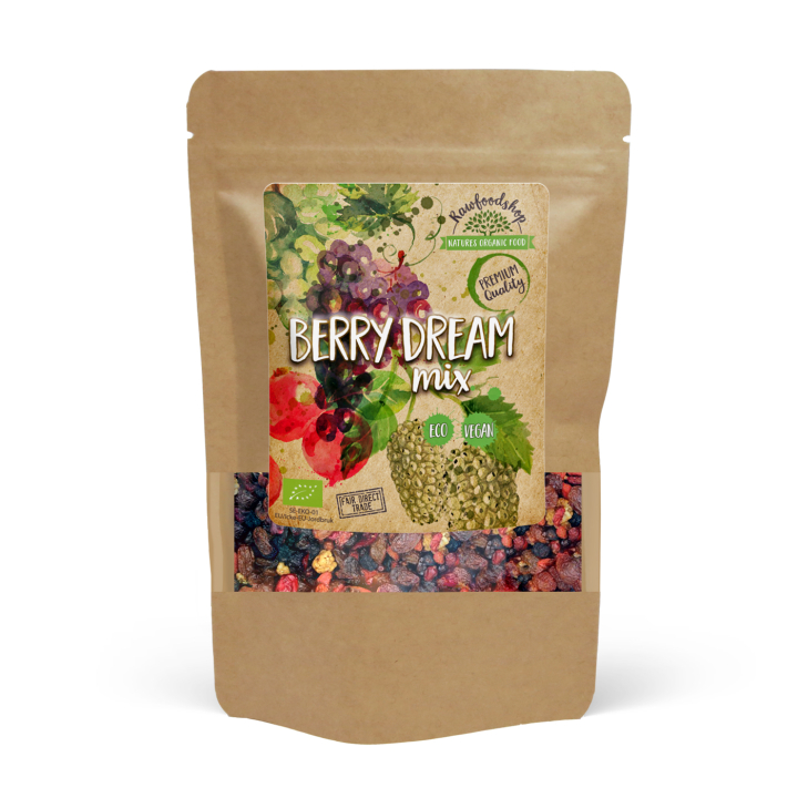 Berry Dream Mix LUOMU 1kg ryhmässä Raaka-aineet / Hedelmät & Marjat / Muu hedelmä ja marjat @ Rawfoodshop Scandinavia AB (214131)