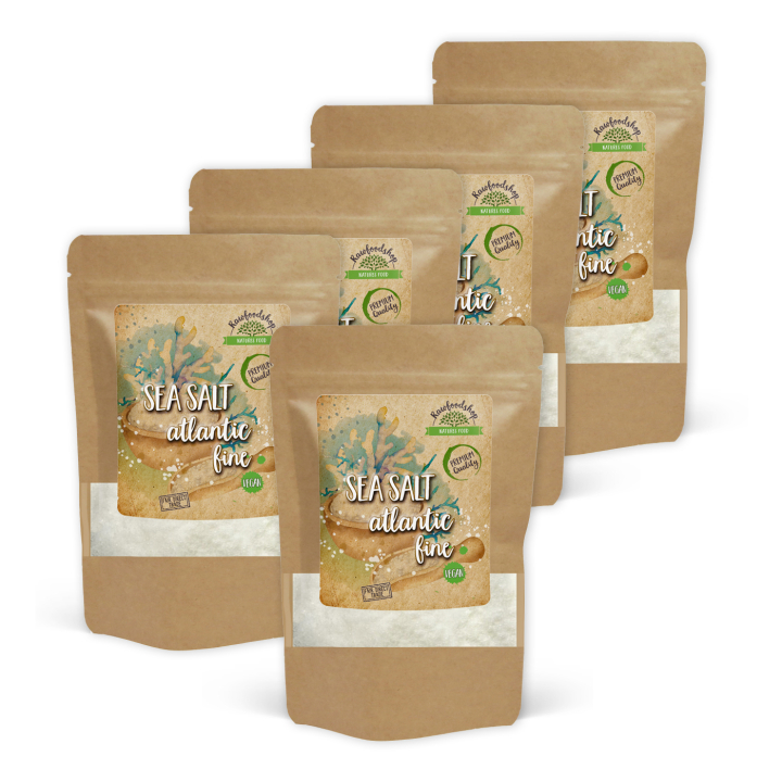 Merisuola Atlantin hienoksi jauhettu 1kg x 5 pakettia ryhmässä Raaka-aineet / Ruokakomero / Mausteet & Suola @ Rawfoodshop Scandinavia AB (217041-SET5)