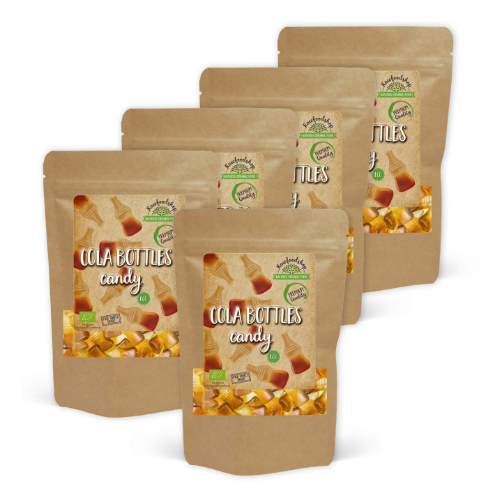 Colapullot LUOMU 100g x 5 pakettia ryhmässä Raaka-aineet / Karkkia & Suklaata / Makeiset @ Rawfoodshop Scandinavia AB (219441-SET5)