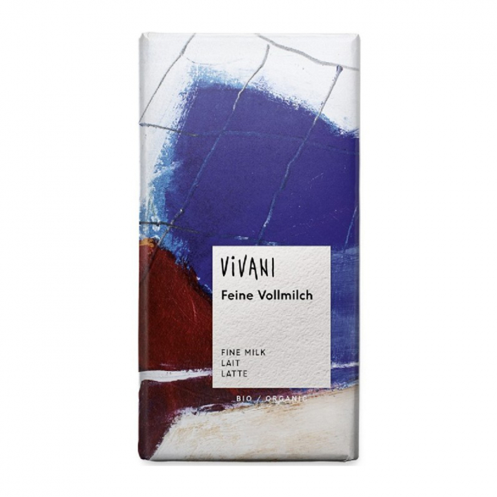 Vivani Maitosuklaa LUOMU 100g ryhmässä Raaka-aineet / Karkkia & Suklaata / Suklaapatukat @ Rawfoodshop Scandinavia AB (21961)