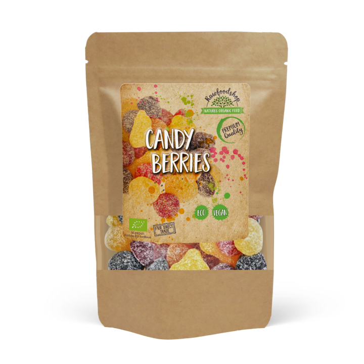 Karkkimarjat LUOMU 100g ryhmässä Raaka-aineet / Karkkia & Suklaata / Karkkia @ Rawfoodshop Scandinavia AB (22191)