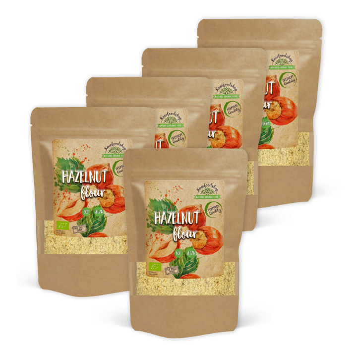 Paahdettu Hasselpähkinäjauho LUOMO 1kg x 5 pakettia ryhmässä Raaka-aineet / Pähkinät / Hasselpähkinät @ Rawfoodshop Scandinavia AB (2243510-SET5)