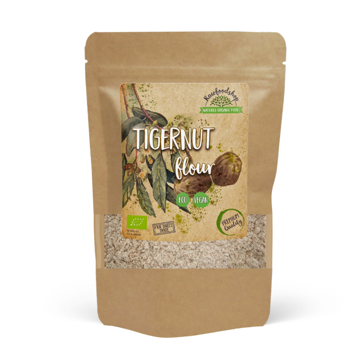 Tigernuttijauho LUOMU 1kg ryhmässä Raaka-aineet / Pähkinät / Pähkinä jauhot @ Rawfoodshop Scandinavia AB (23269-1)