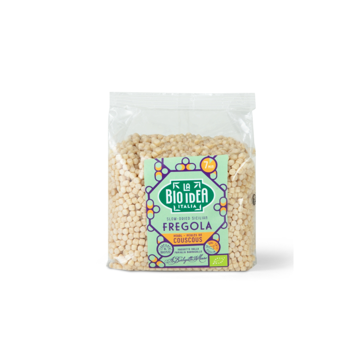 Fregola LUOMU 400g ryhmässä Raaka-aineet / Ruokakomero / Pasta & Nuudelit @ Rawfoodshop Scandinavia AB (25400)
