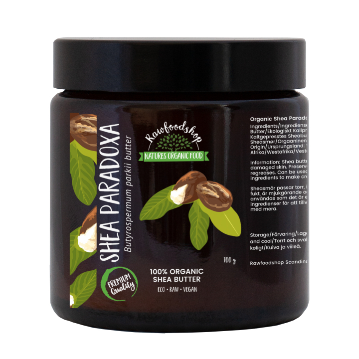 Sheavoi Paradoxa LUOMU 100g ryhmässä Raaka-aineet / Ruokakomero / Öljyt / Voi & Rasva @ Rawfoodshop Scandinavia AB (30054-1)