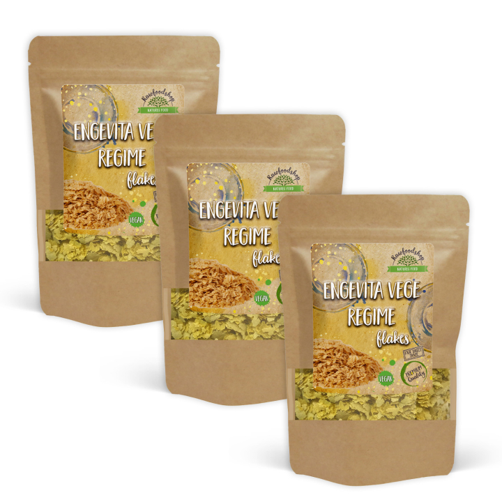 Engevita Vege Regime Ravintohiiva Flakes 250g x 3 pakettia ryhmässä Raaka-aineet / Ruokakomero / Ravintohiiva @ Rawfoodshop Scandinavia AB (321821925250-SET3)