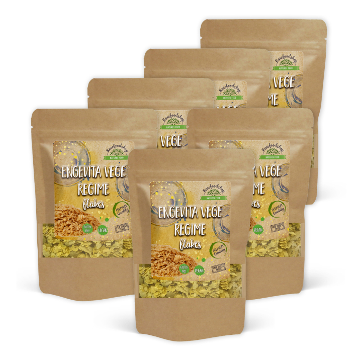 Engevita Vege Regime Ravintohiiva Flakes 250g x 6 pakettia ryhmässä Raaka-aineet / Ruokakomero / Ravintohiiva @ Rawfoodshop Scandinavia AB (321821925250-SET6)