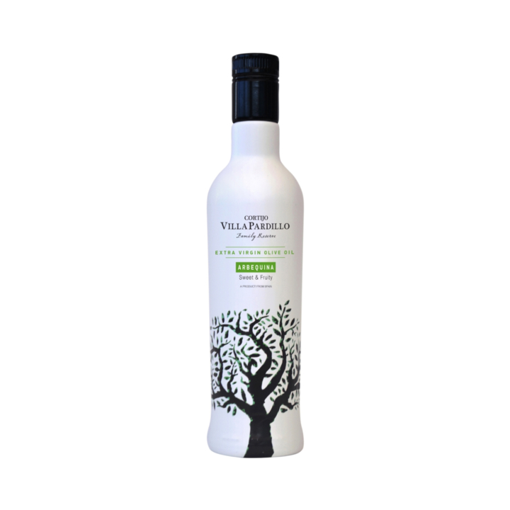 Oliiviöljy Extra Virgin Arbequina 500ml ryhmässä Raaka-aineet / Ruokakomero / Öljyt / Öljyt @ Rawfoodshop Scandinavia AB (3976)