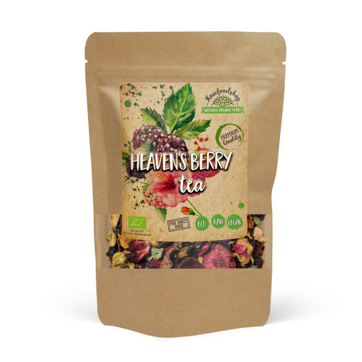 Heaven's Berry Tee LUOMU 50g ryhmässä Raaka-aineet / Juomat / Teet @ Rawfoodshop Scandinavia AB (402275)