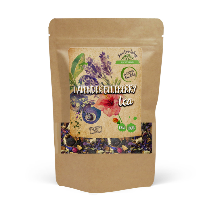 Laventeli Mustikka Tee 50g ryhmässä Raaka-aineet / Juomat / Teet @ Rawfoodshop Scandinavia AB (402505)