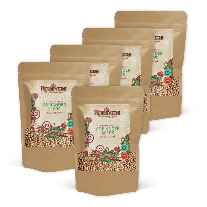 Korianterinsiemenet LUOMU 50g x 5 pakettia ryhmässä Raaka-aineet / Ruokakomero / Mausteet & Suola @ Rawfoodshop Scandinavia AB (406131-SET5)